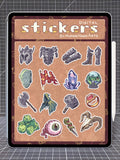 Digital Stickers: Tabletop RPG