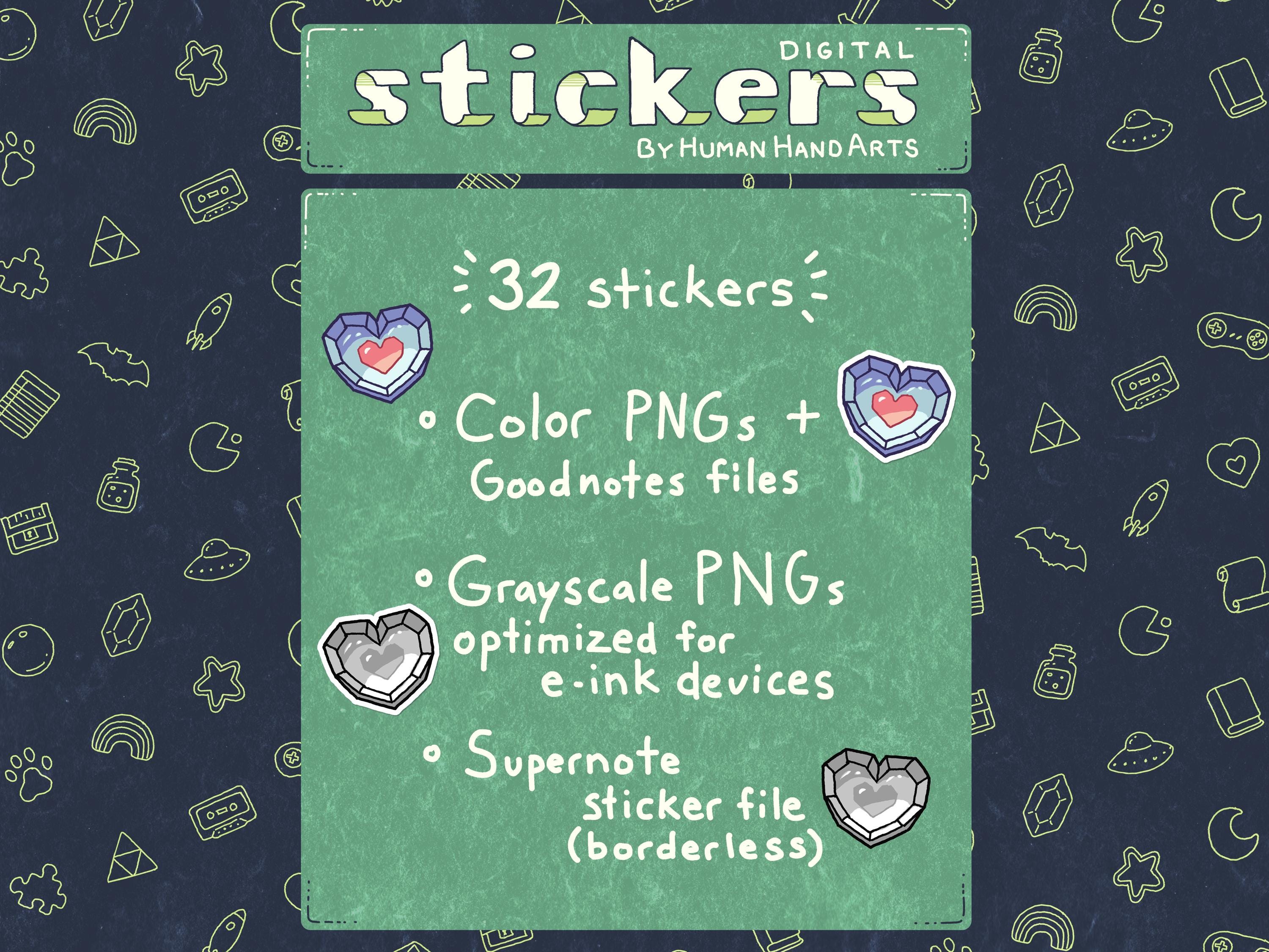 Digital Stickers: Legendary