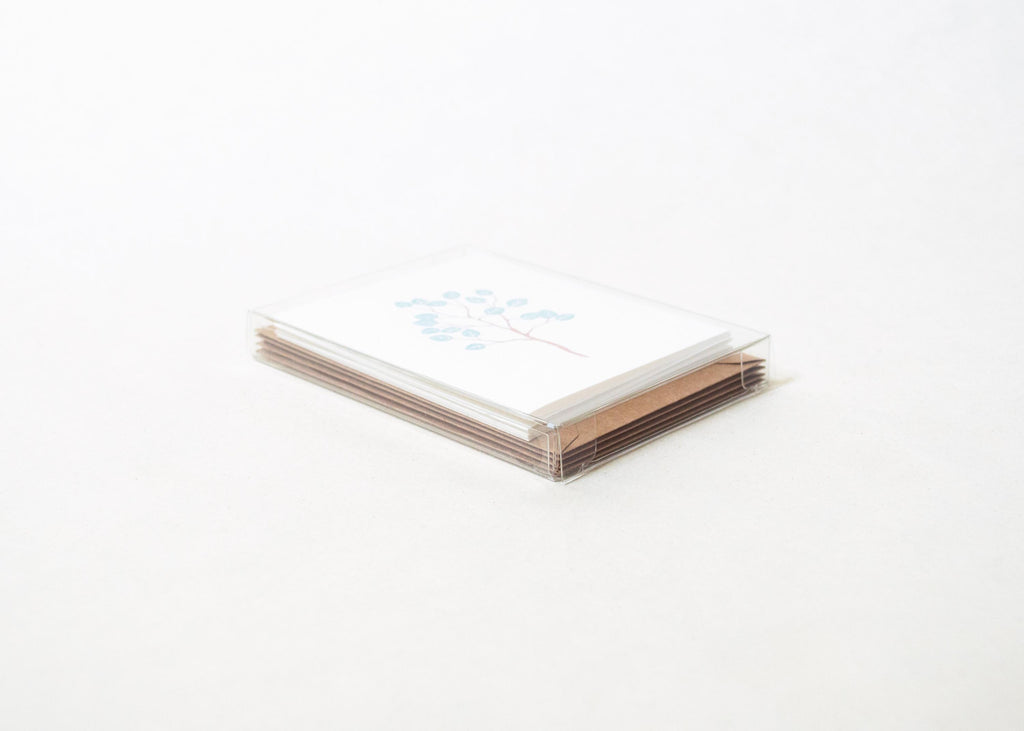Blank Cards - Poppies & Eucalyptus
