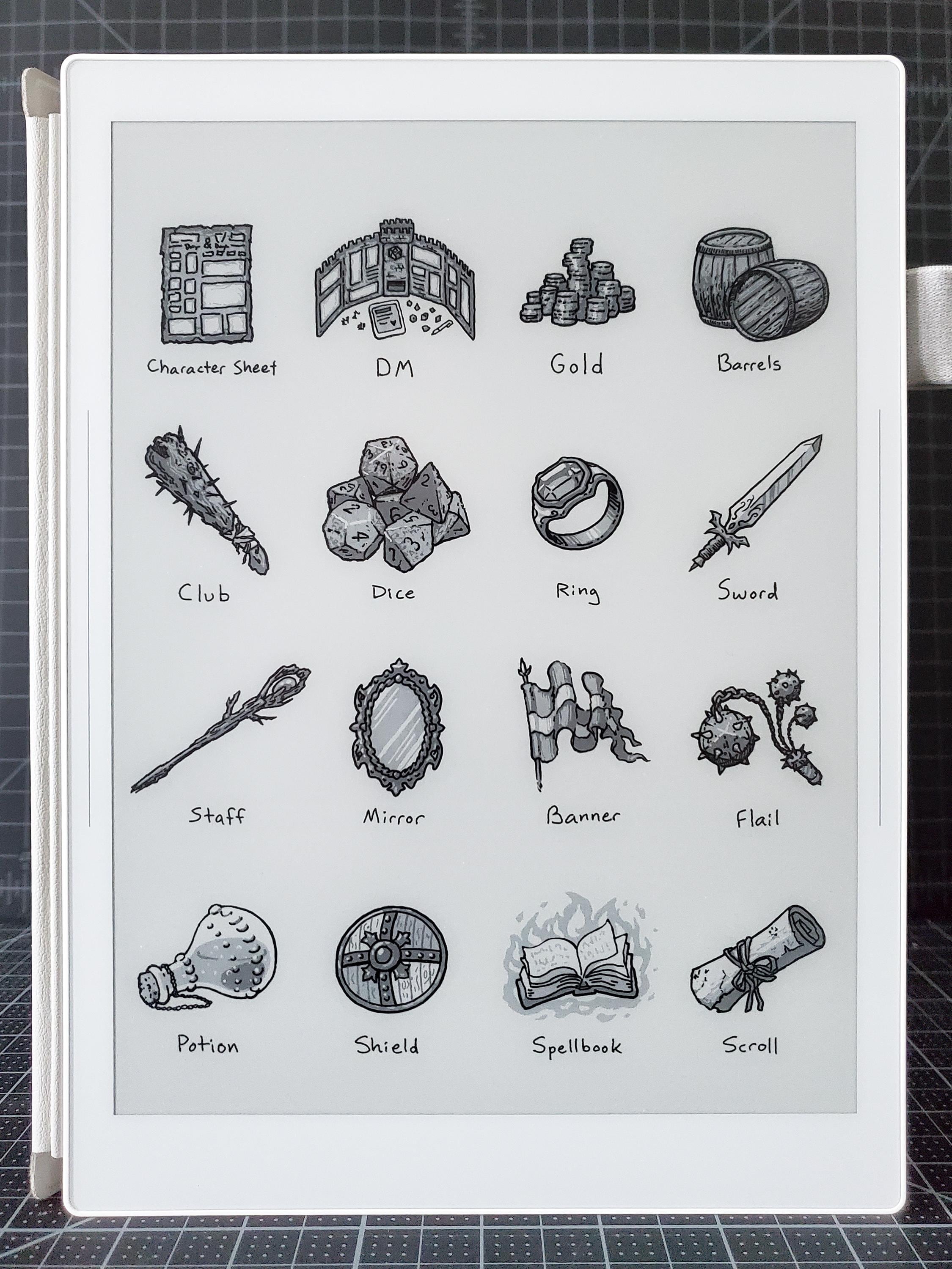 Digital Stickers: Tabletop RPG