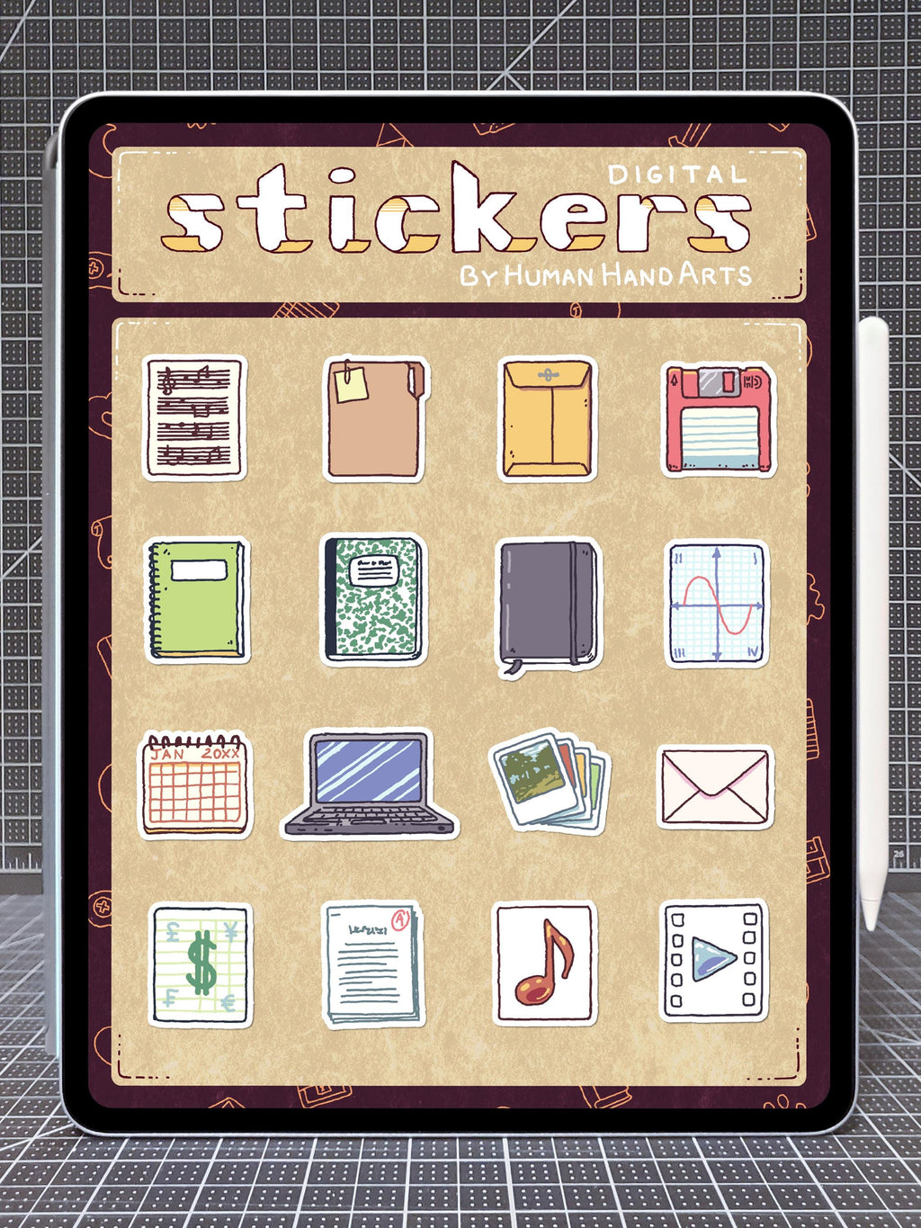 Digital Stickers: Icons Vol. 2