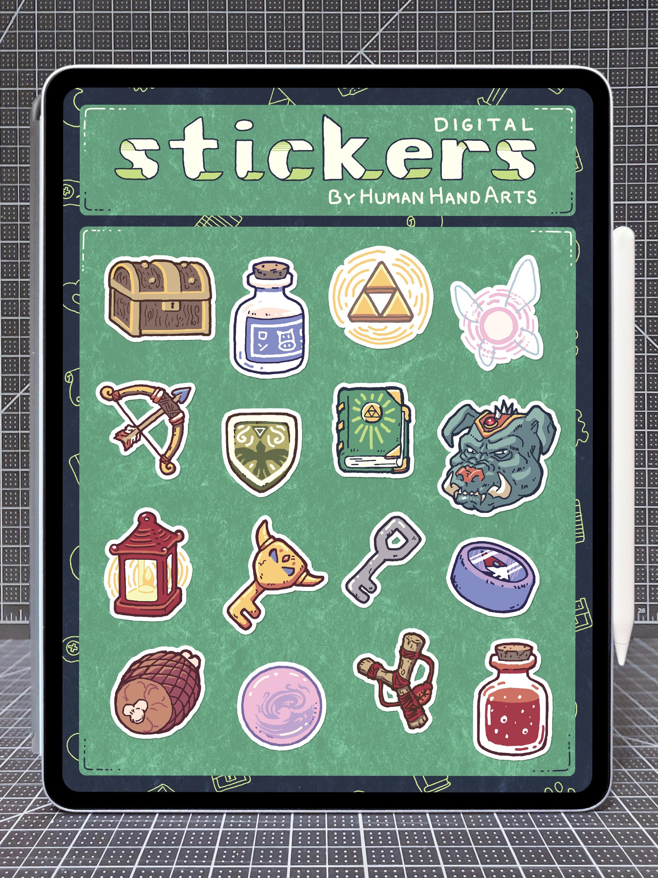 Digital Stickers: Legendary