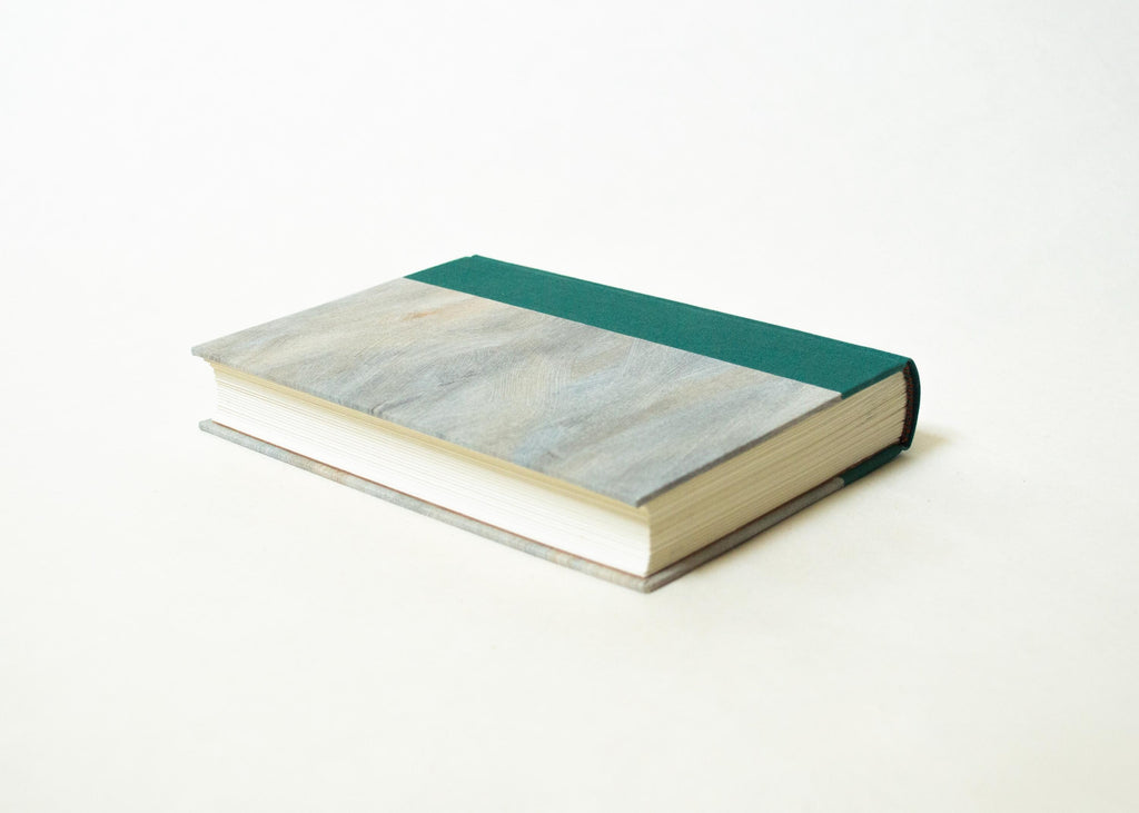 Handmade Blank Journal - Jade Spine
