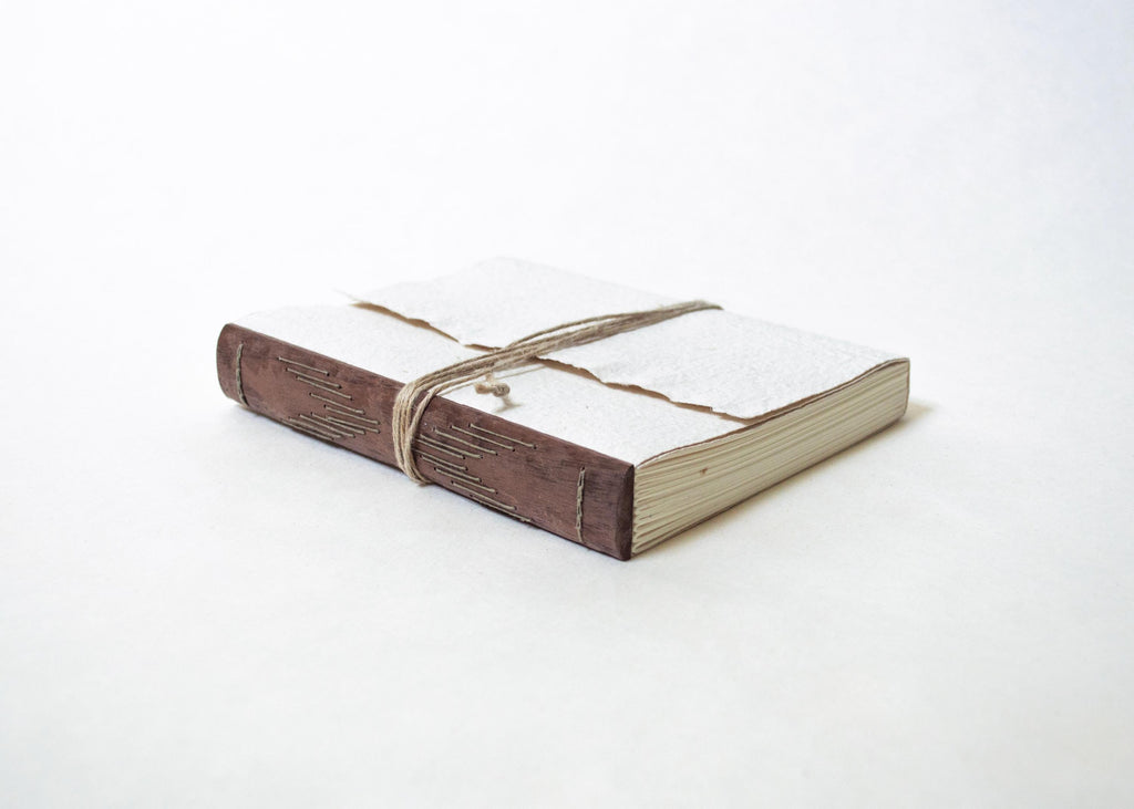 Handmade Notebook - Wood Spine