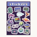 Sticker Sheet: Nerd Out!