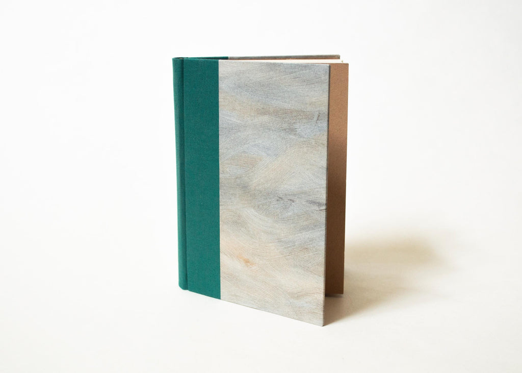 Handmade Blank Journal - Jade Spine