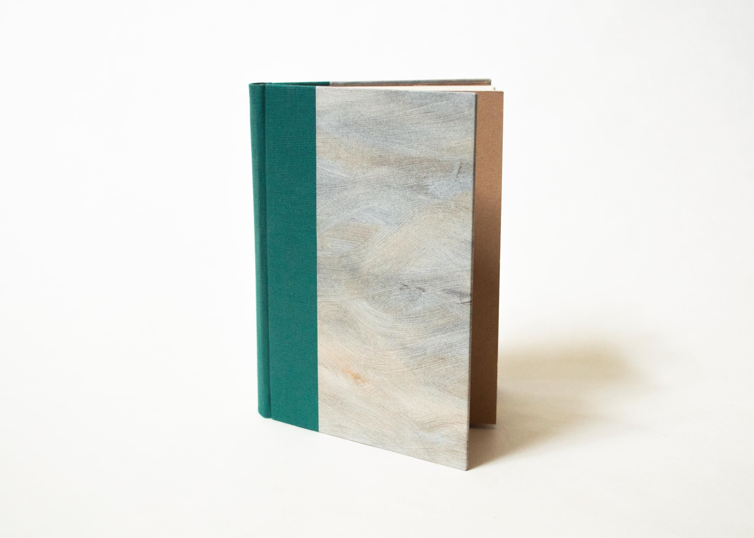 Handmade Blank Journal - Jade Spine