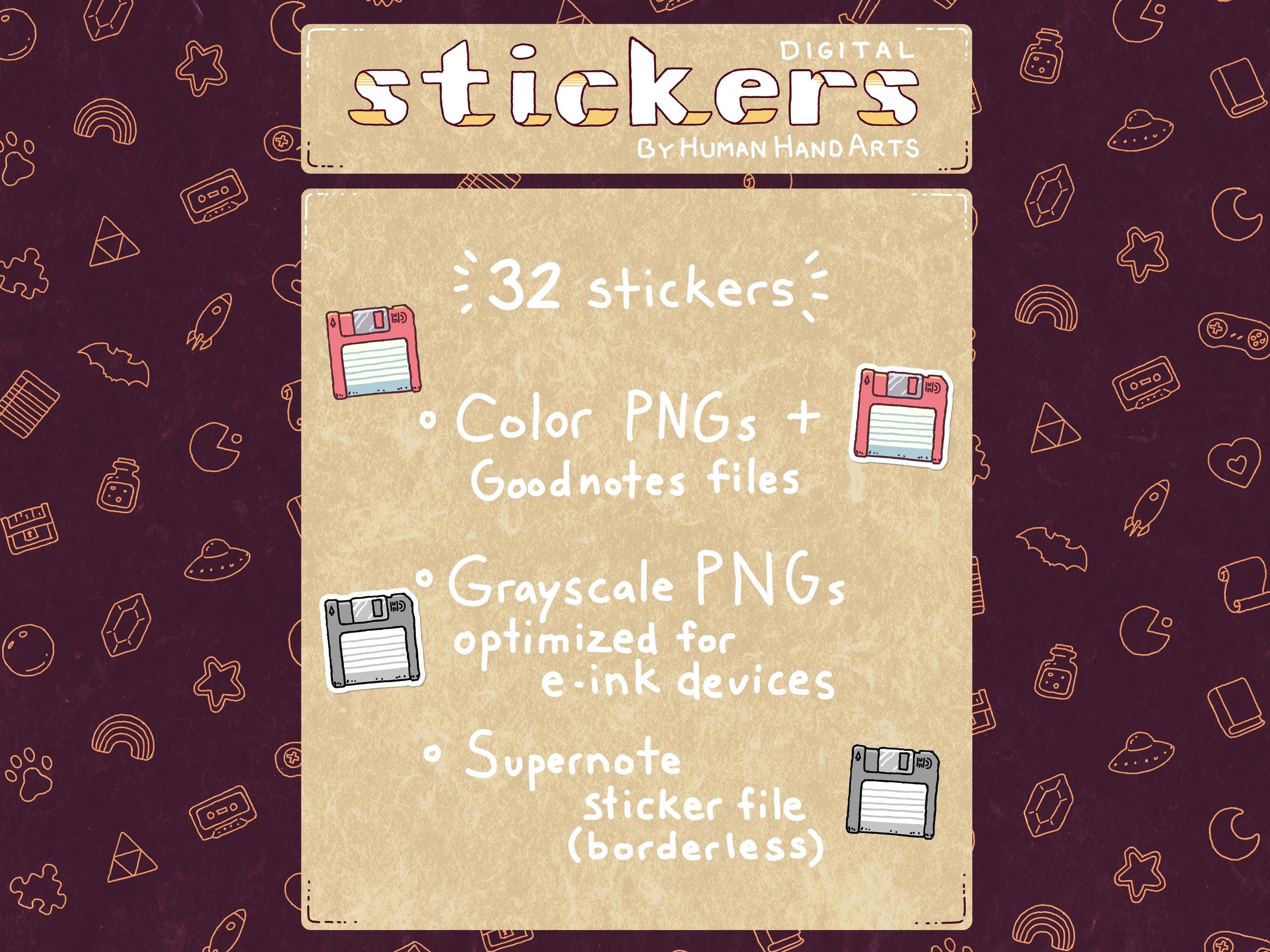 Digital Stickers: Icons Vol. 2