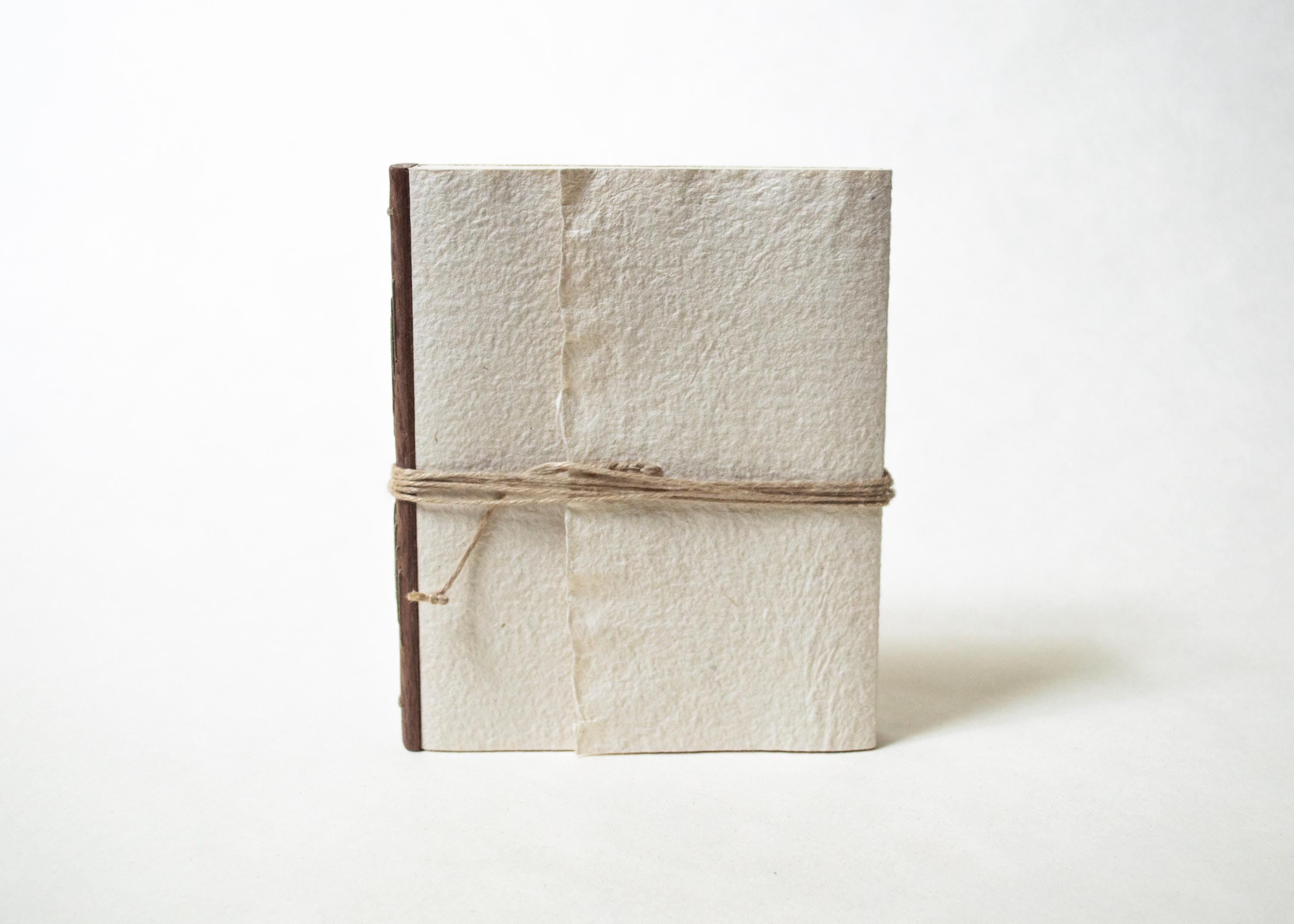 Handmade Notebook - Wood Spine