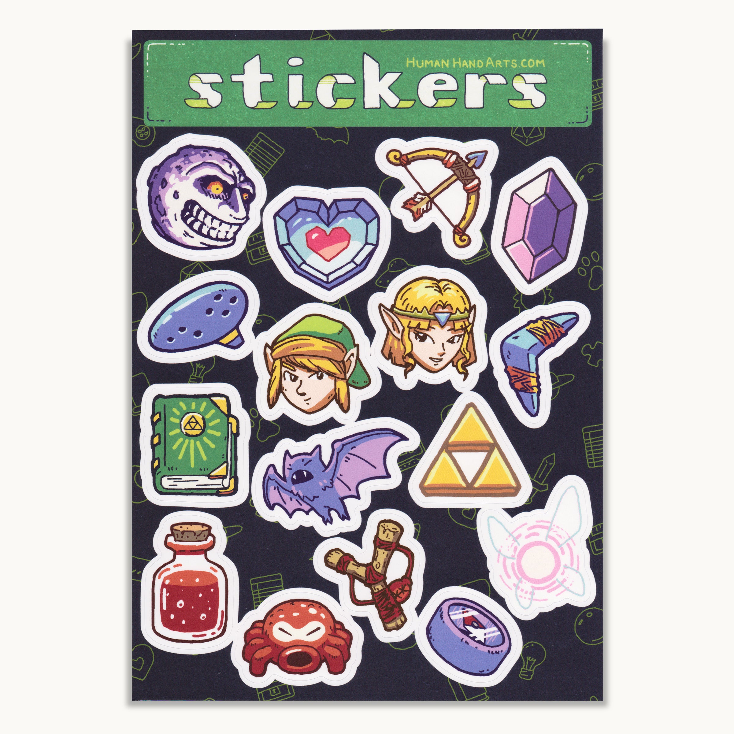 Sticker Sheet: Legendary