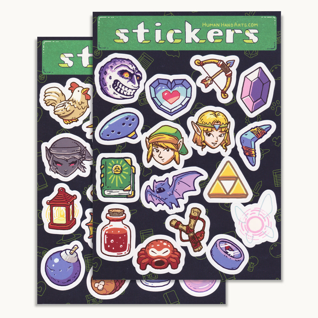 Sticker Sheet: Legendary