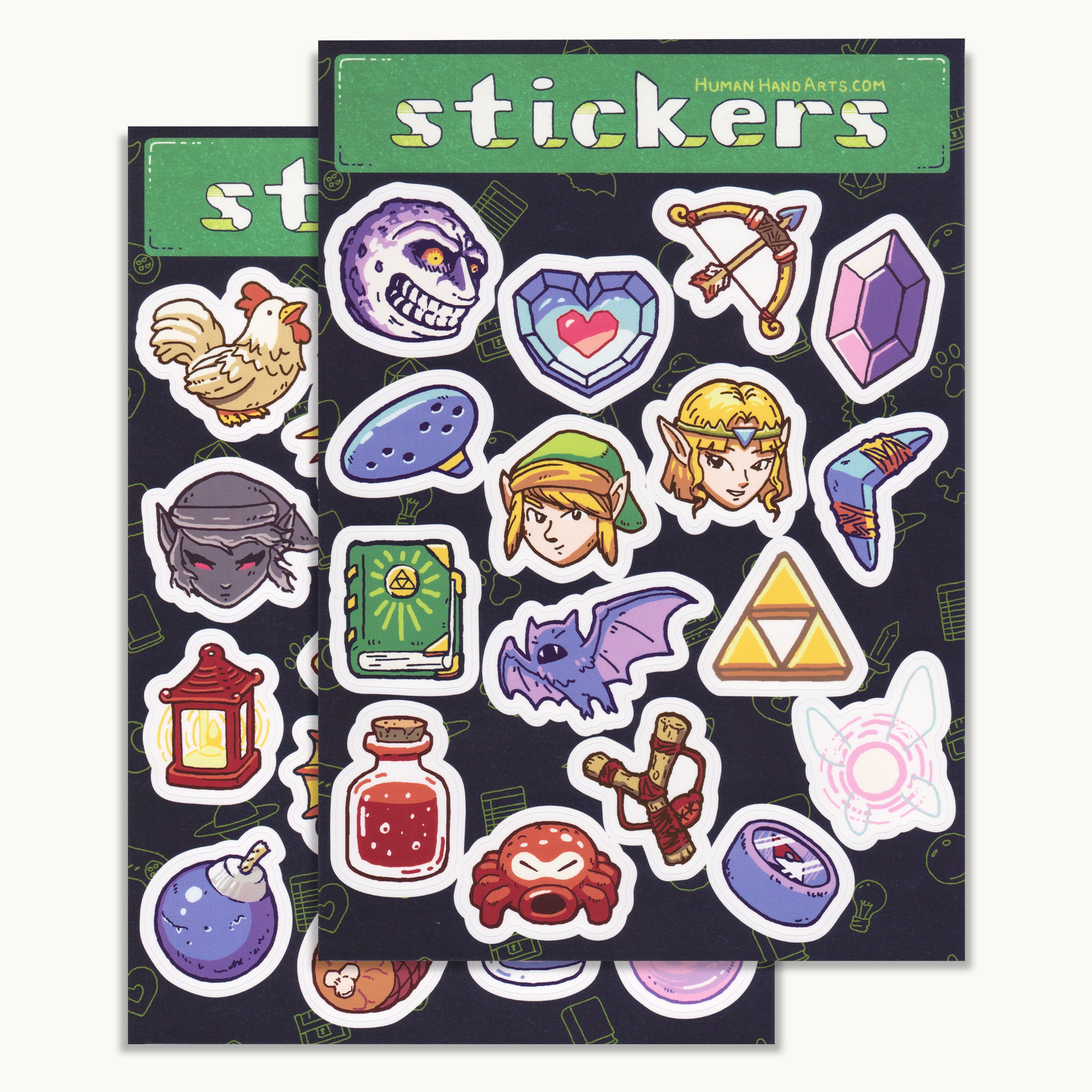 Sticker Sheet: Legendary