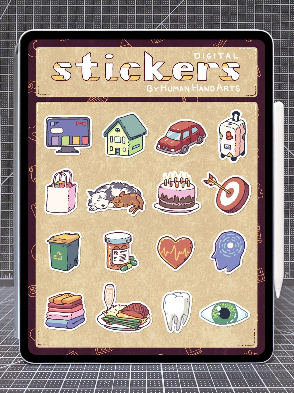 Digital Stickers: Icons Vol. 2
