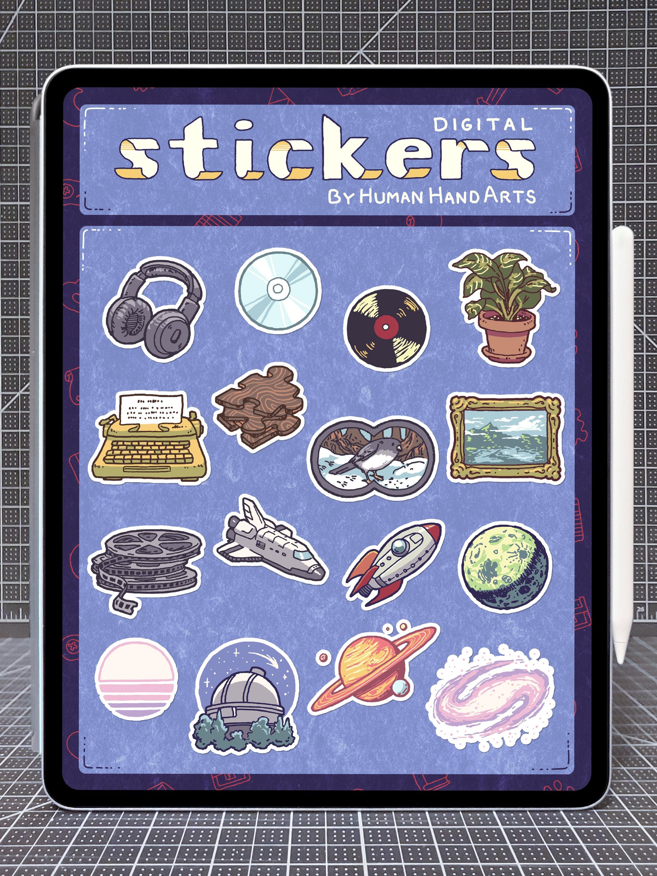 Digital Stickers: Nerd Out!