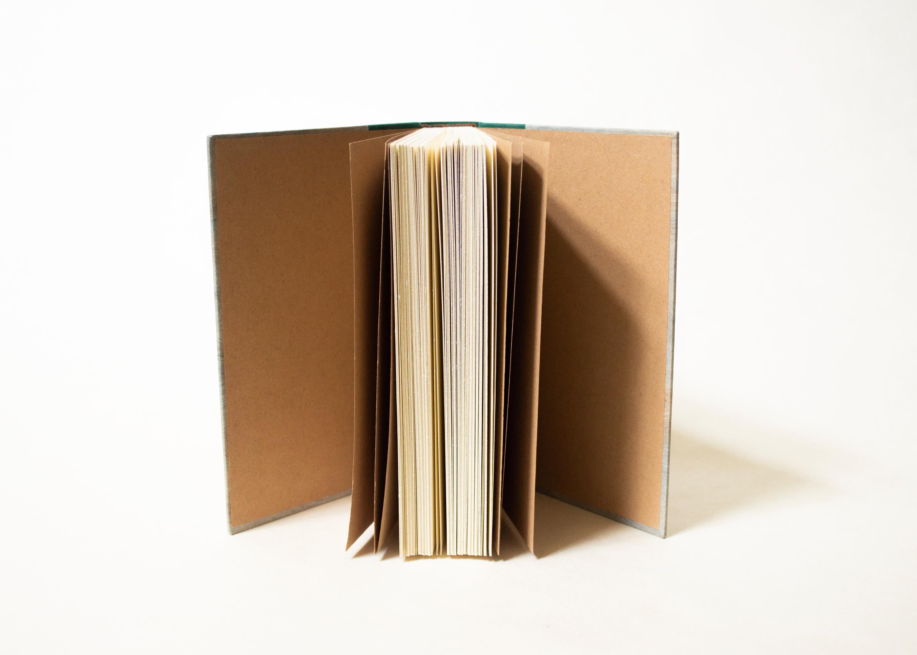 Handmade Blank Journal - Jade Spine