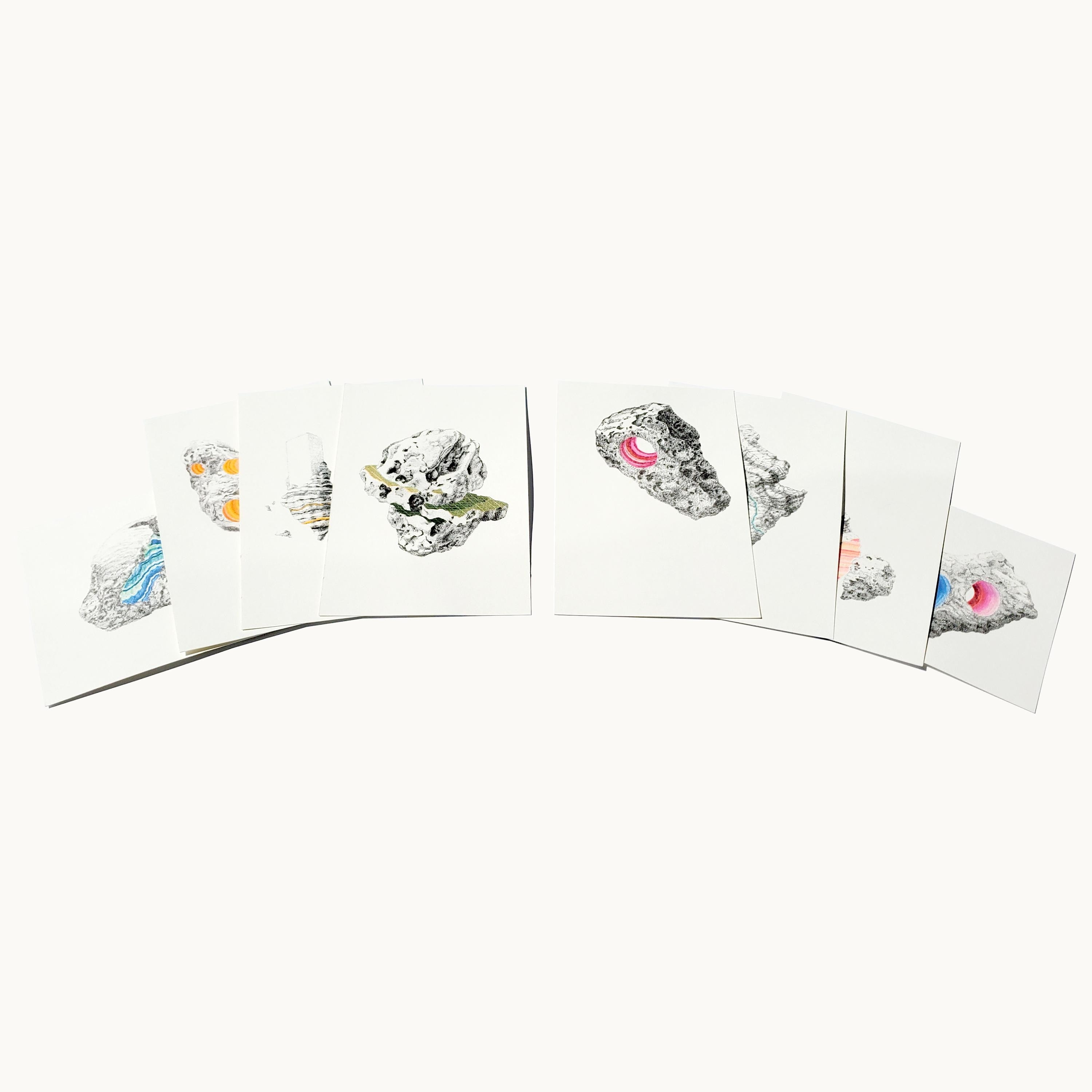 Geological Specimen Mini Print Set