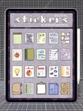 Digital Stickers: Icons Vol. 1
