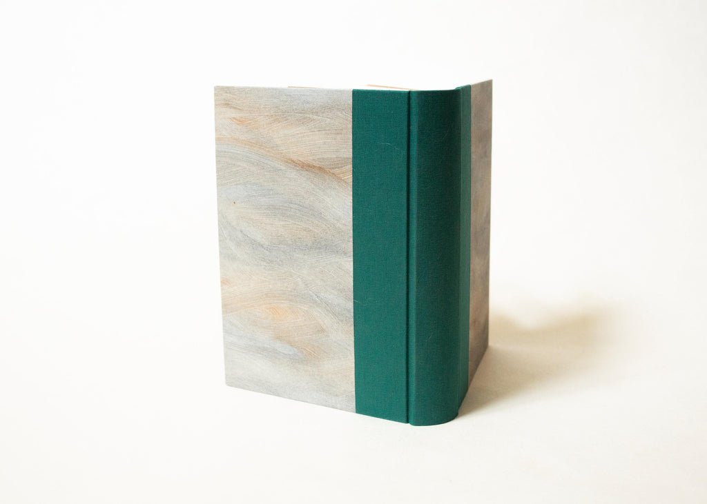 Handmade Blank Journal - Jade Spine