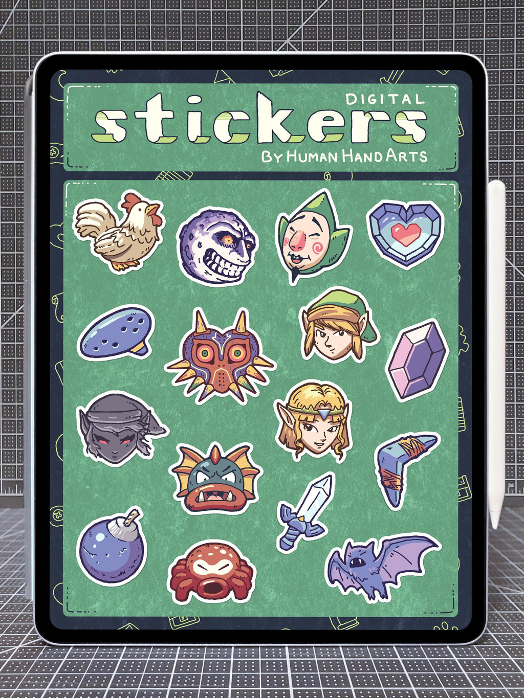Digital Stickers: Legendary