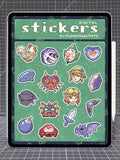 Digital Stickers: Legendary