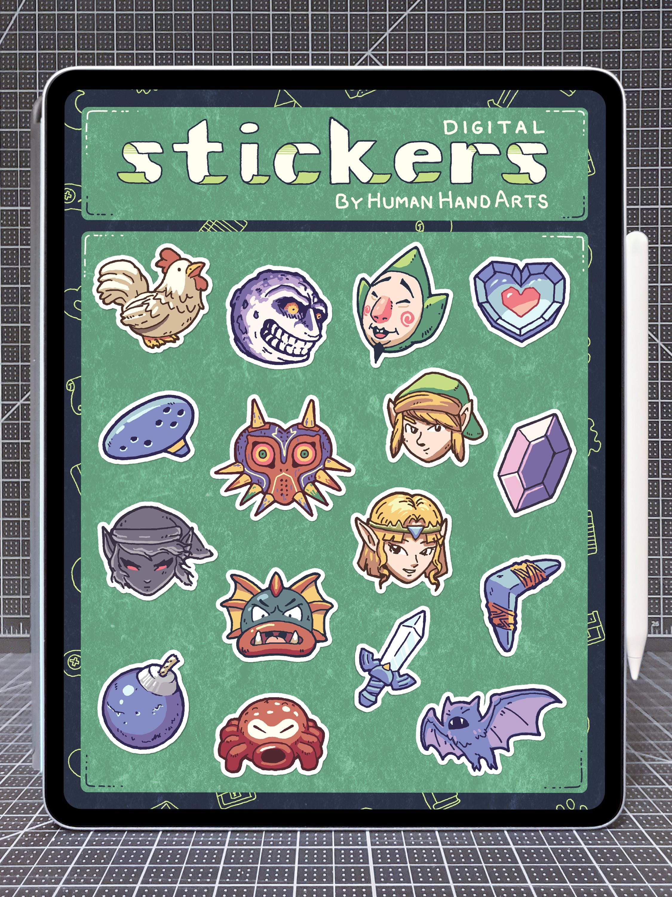 Digital Stickers: Legendary