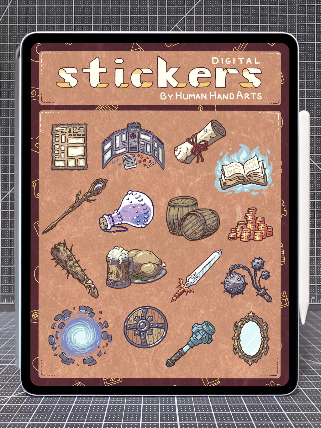 Digital Stickers: Tabletop RPG