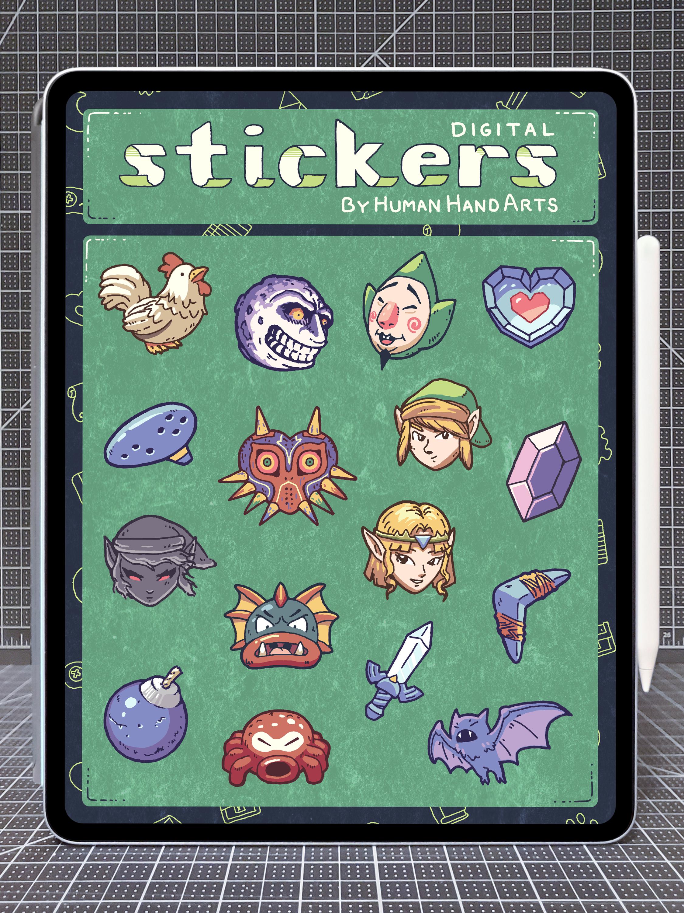 Digital Stickers: Legendary