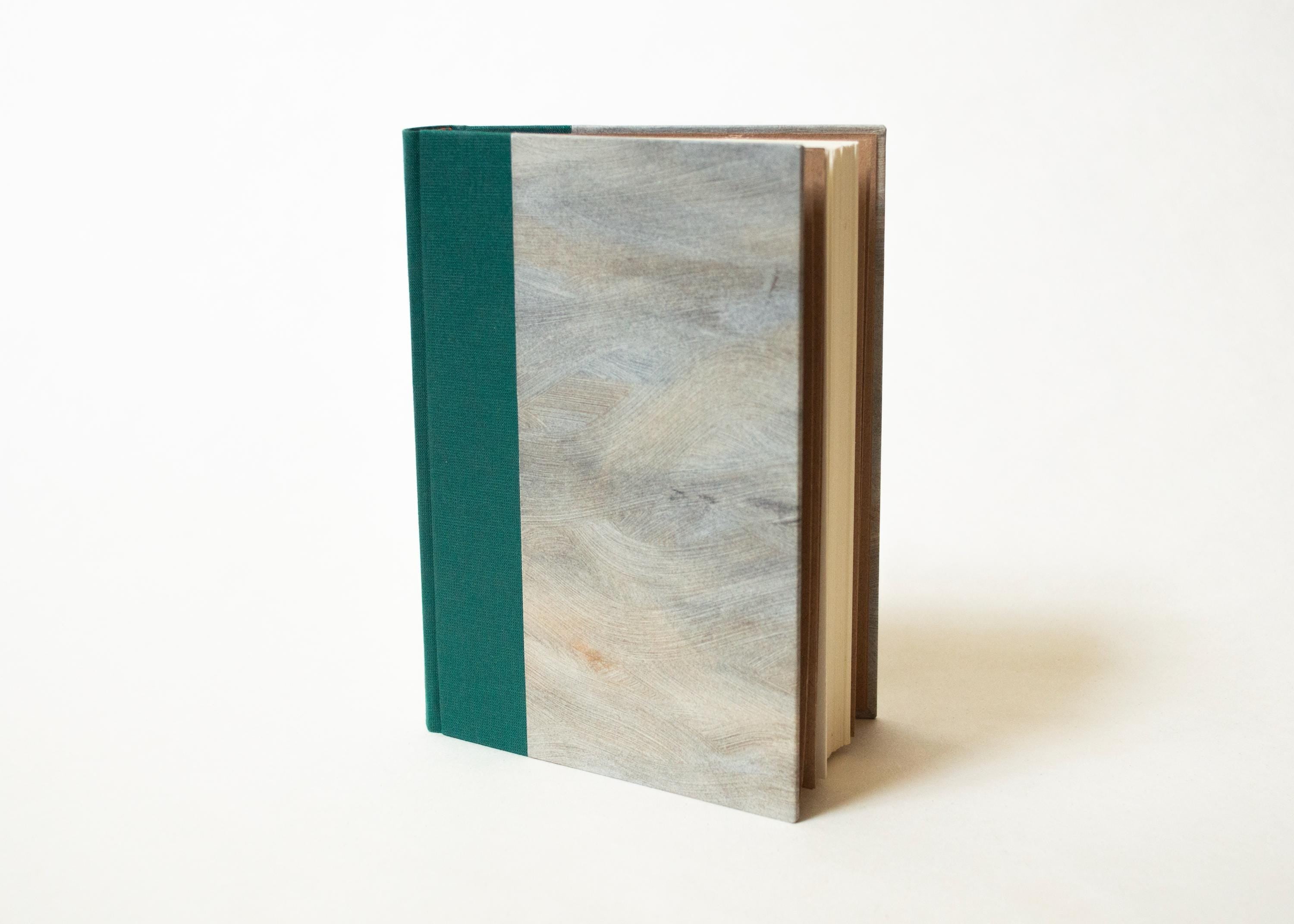 Handmade Blank Journal - Jade Spine