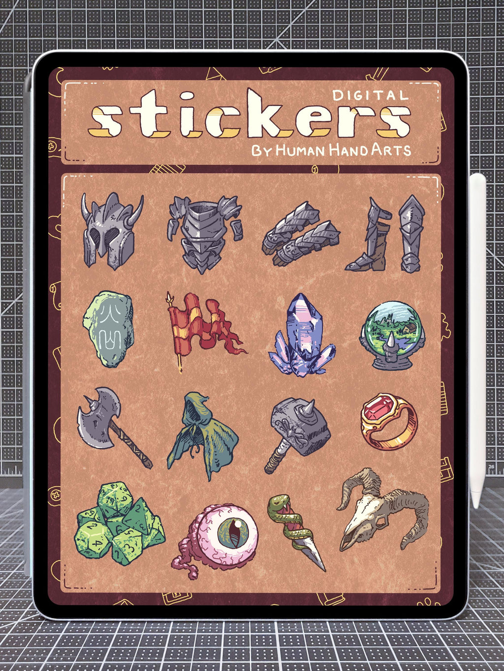 Digital Stickers: Tabletop RPG