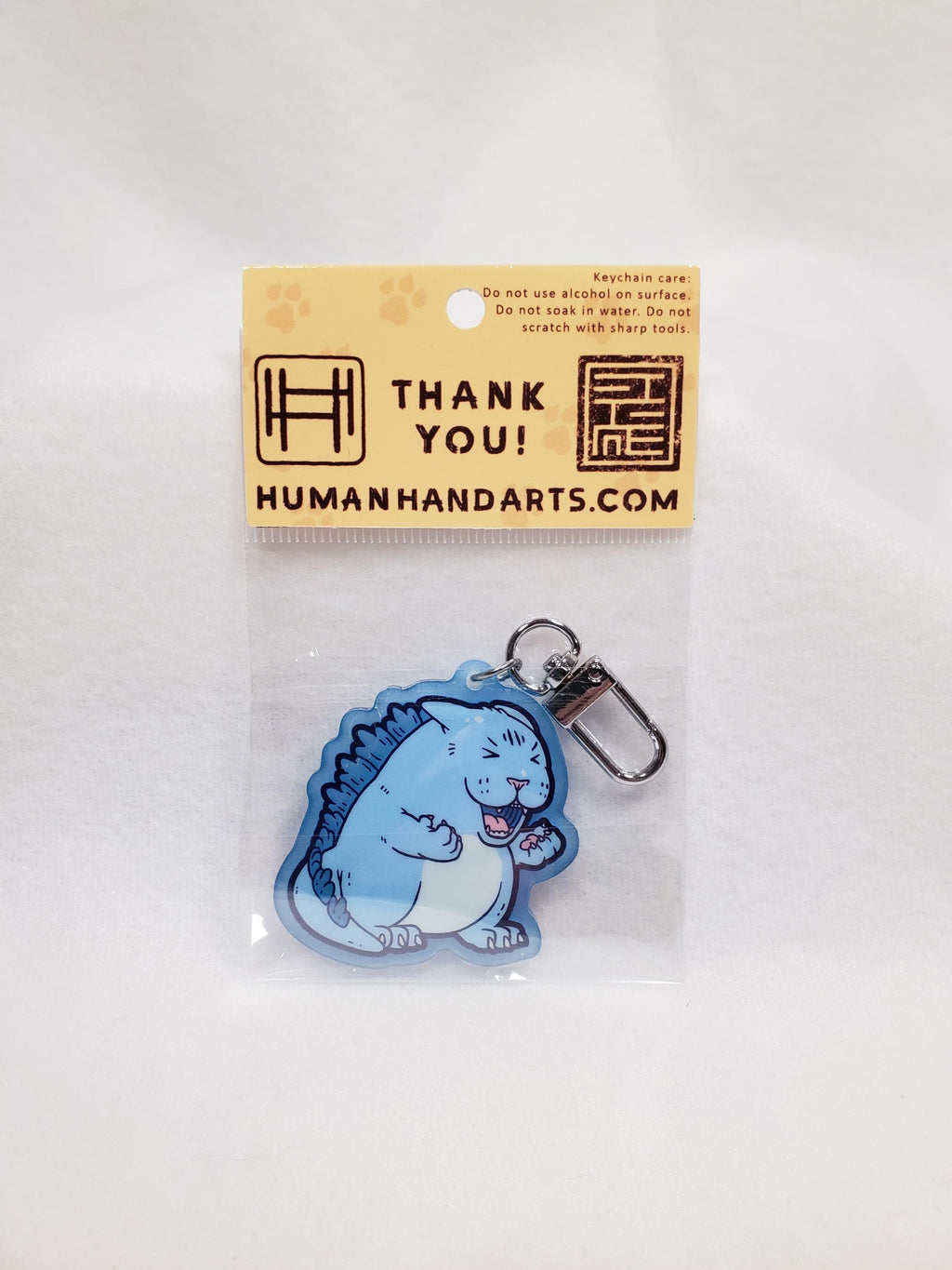 Glow-in-the-Dark Keychains: Nekojira & Mecha-Nekojira