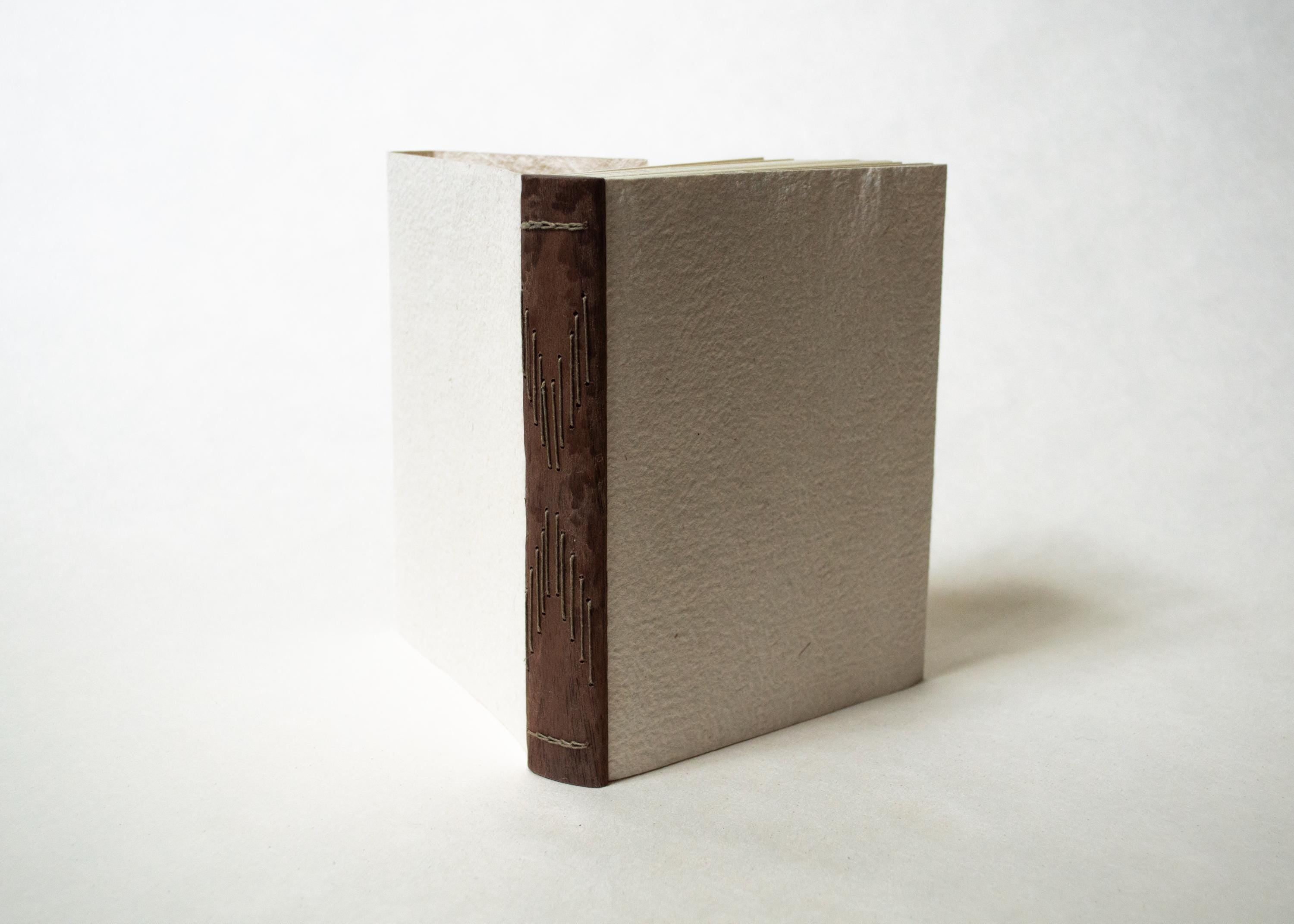 Handmade Notebook - Wood Spine
