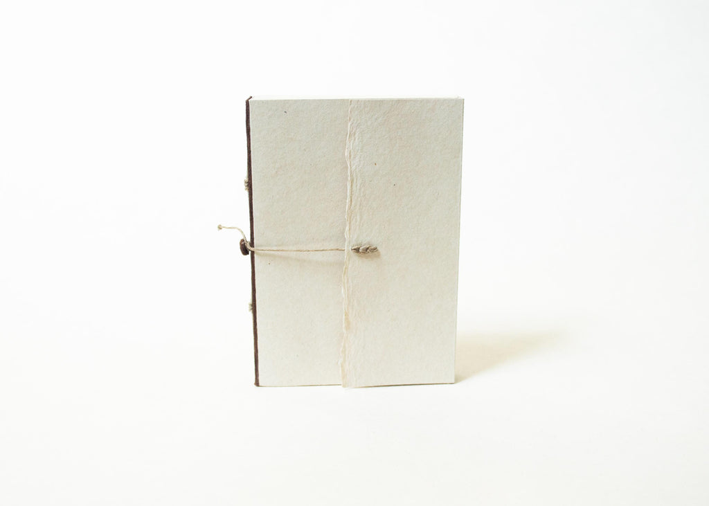 Blank Notebook - Dark Leather Spine